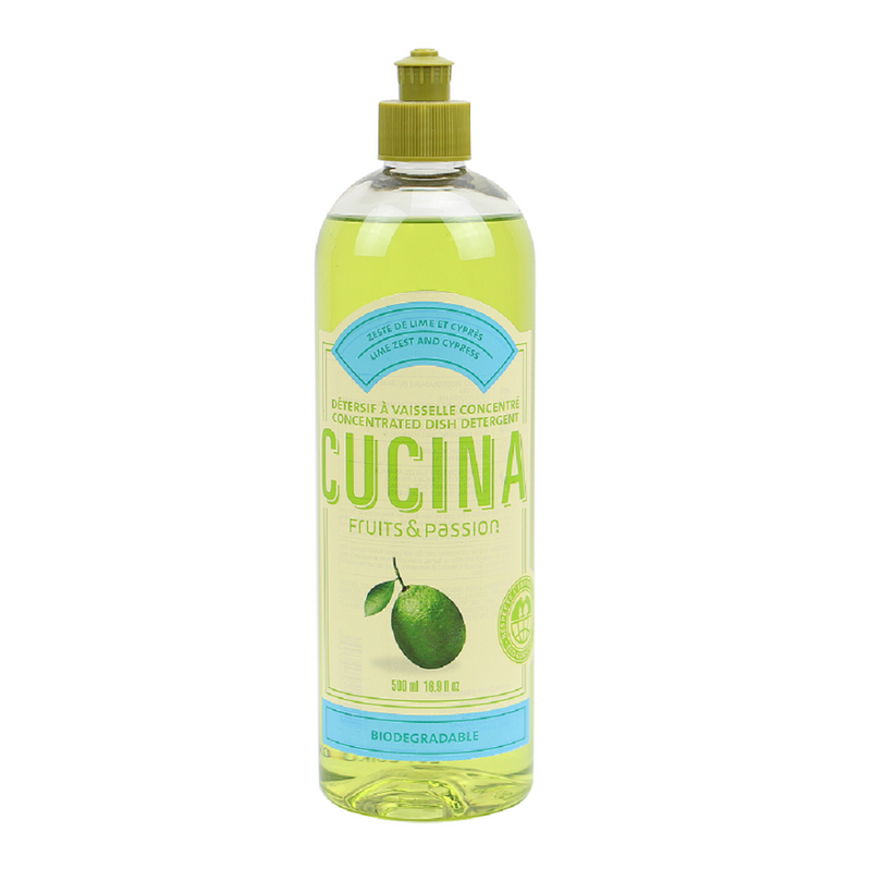 Fruits and Passion Cucina Lime Zest and Cypress Dish Detergent