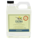 Fruits & Passion Cucina Liquid Hand Soap, Hand Wash Refill - Sea Salt and Amalfi Lemon