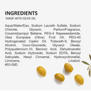 Fruits & Passion Cucina Sea Salt and Amalfi Lemon Hand Soap - Ingredients