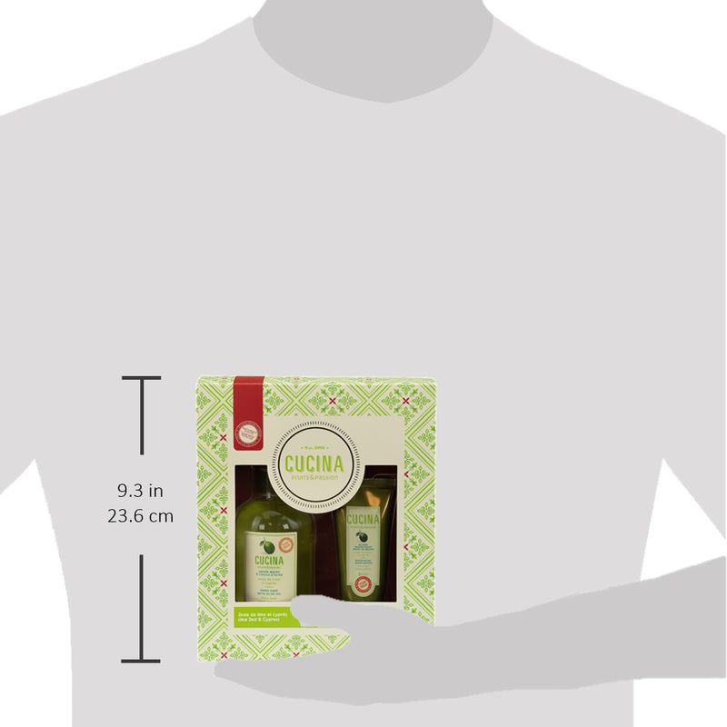 Fruits & Passion Lime Zest and Cypress Hand Care Duo Gift Set