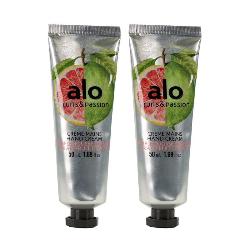 Fruits & Passion Alo Grapefruits Guava Hand Cream - Pack of 2