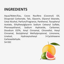 Fruits & Passion Alo Grapefruits Guava Hand Cream - ingredients		