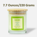 Fruits & Passion Cucina Lime Zest and Cypress Perfumed Candle- 7.7 Ounces 