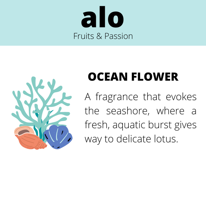 Fruits & Passion Alo Ocean Flower Hand Soap Bundle-Features