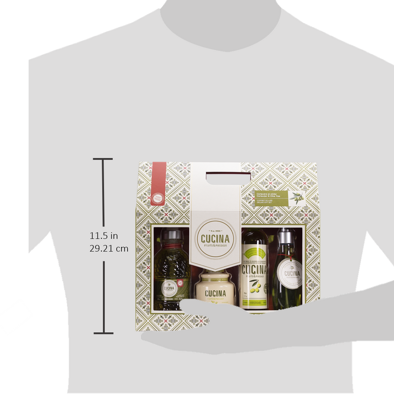 Fruits & Passion Deluxe Gift Set Coriander and Olive Tree-11.5 inch