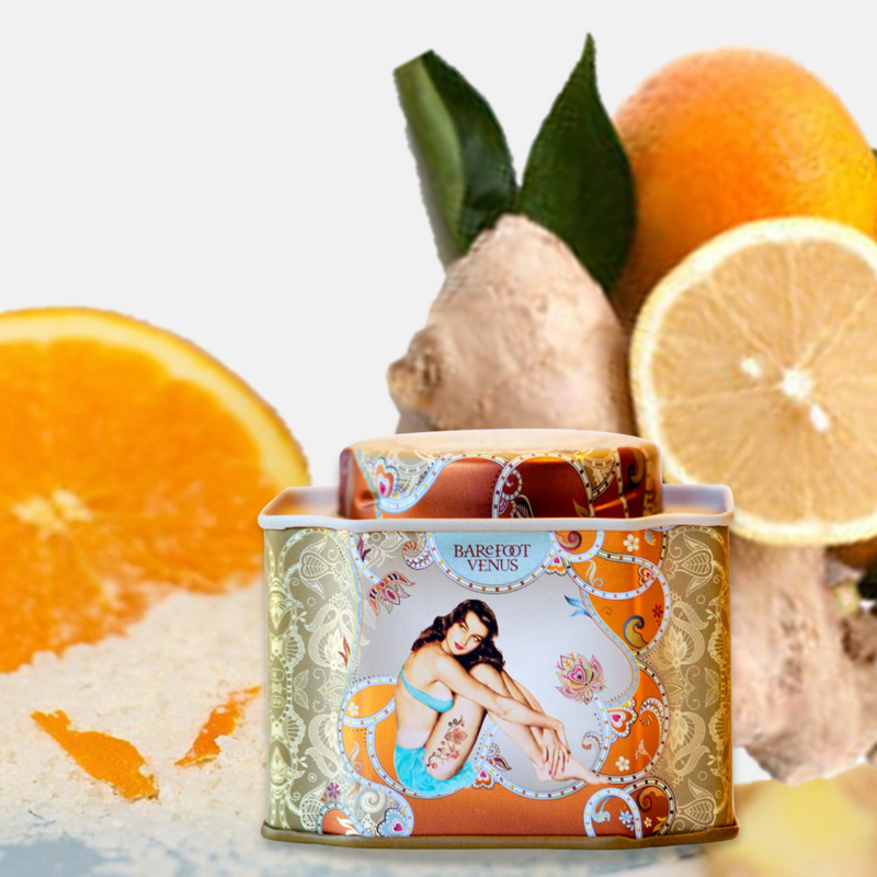 Barefoot Venus Wild Ginger & Sweet Orange Bath Soak with Cocoa Butter - 200 grams