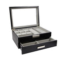 Decorebay SuperStar Luxury Watch & Sunglasses Display Case & Jewelry Organizer