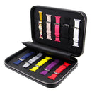 Decorebay Raven Carbon Fiber Smart Watch Strap Organizer and Storage Box Compatible with Smart Watch Bands