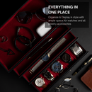 Decorebay 3-Tier Watch and Jewelry Box (Blossom Life)