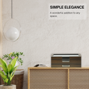 Decorebay Wooden Sunglasses Jewelry Box with Saddle Brown Leather (Coffee Lover)