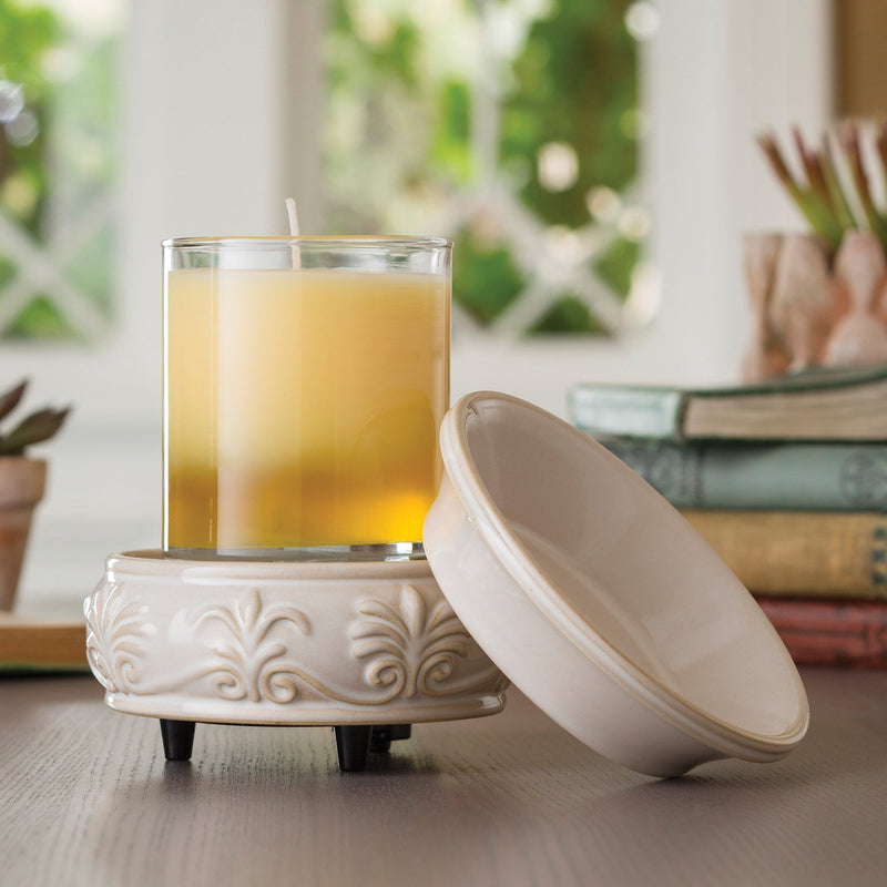 Candle Warmers Sandstone 2-in-1 Classic Fragrance Warmer
