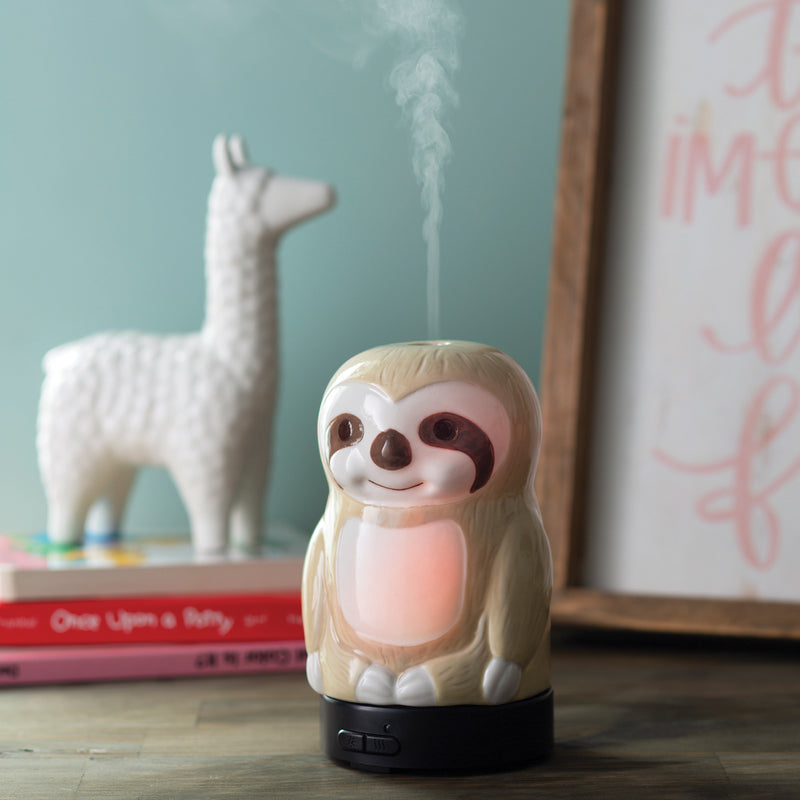 Candle Warmers Sloth Ultra Sonic Essential Oil Diffuser