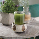 Candle Warmers Bronze Leaf 2-in-1 Classic Fragrance Warmer