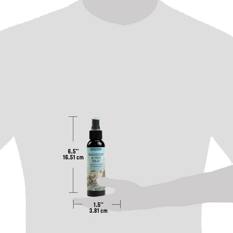 Cloud 9 Naturally Magnesium Chloride Spray with MSM - 120 ml