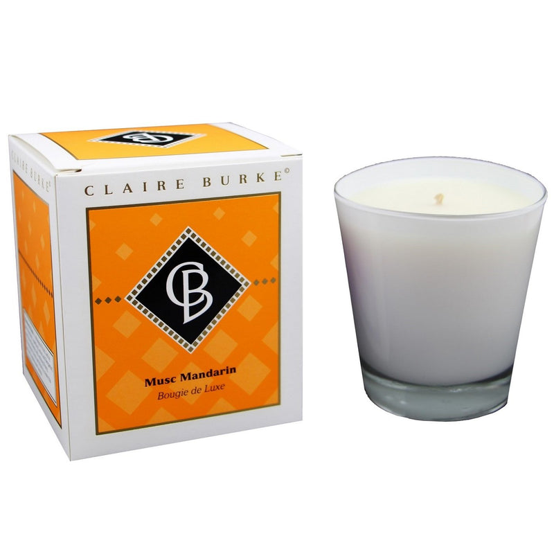 Claire Burke Diamond Collection Mandarin Musk Luxury Candle 9.5 Ounces