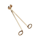 Claire Burke Stainless Steel Candle Wick Trimmer (Gold)