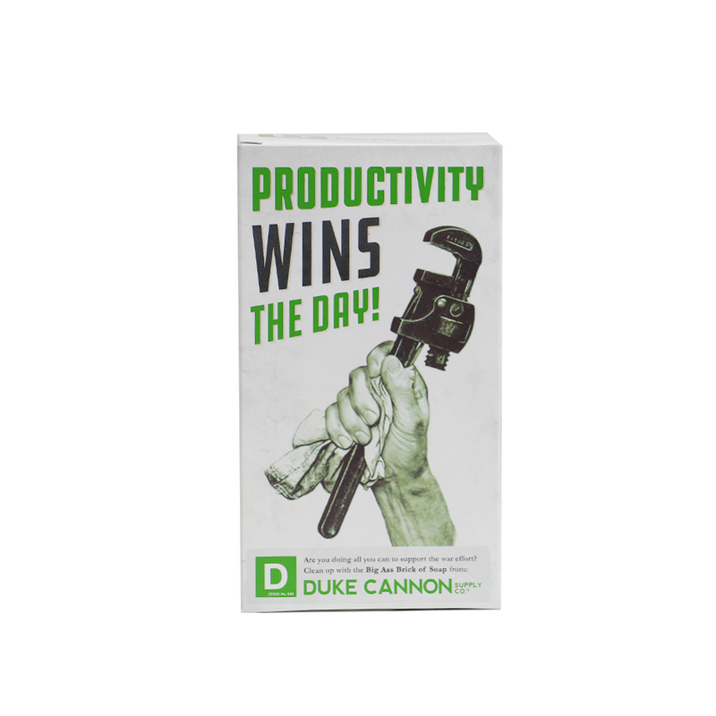 Duke Cannon Limited Edition WWII Productivity Big Brick of Bar Soap For Men 10 Ounces