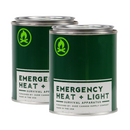 Duke Cannon American Frontier Fresh Cut Pine Emergency Heat & Light Candle 13.5 oz -2 Pack
