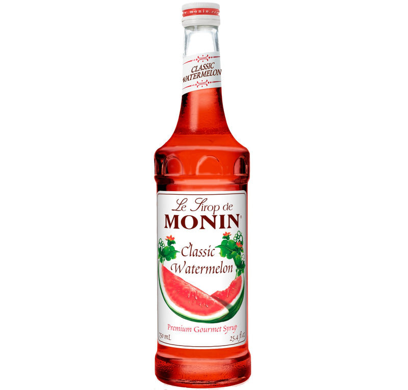 Monin Gluten-Free, Vegan Premium Watermelon Fruit Syrup 750ml