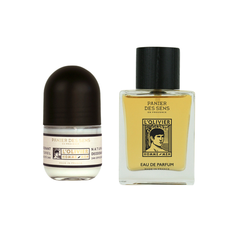 Panier Des Sens L'Olivier Eau de Parfum and Natural Deodorant Bundle