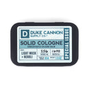 Duke Cannon Solid Cologne Light Musk + Neroli 1.5 Ounces