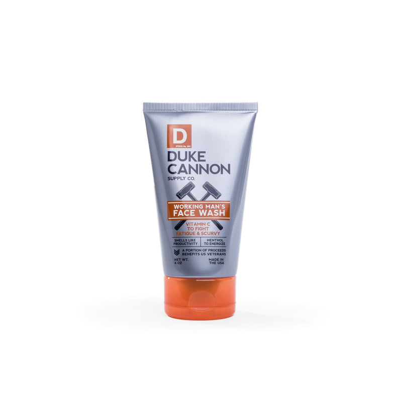 Duke Cannon Working Man's Face Wash With Vitamin C 4 Ounces