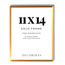 Decorebay Home 11x14 Aluminum Picture Photo Frame (Gold)