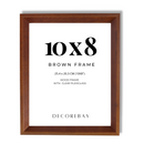 Decorebay Home 11x14 Solid Wood Picture Photo Frame (Black)