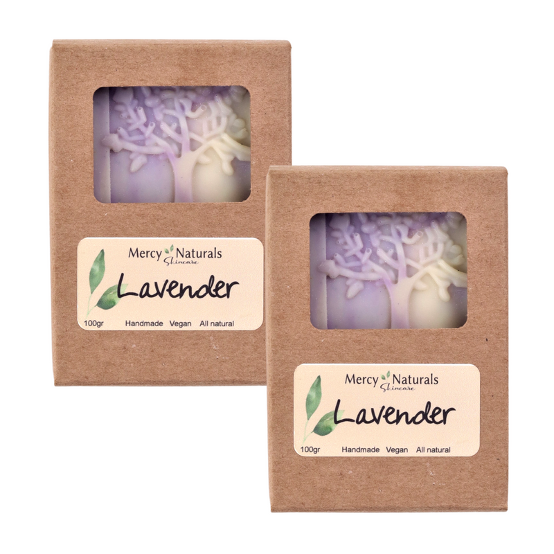 Cloud 9 Naturally Lavender Soap 100gr - 2 Pack