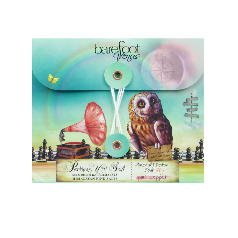 Barefoot Venus Pink Pepper Mineral & Detox Bath Soak - 100 Grams