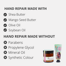 Barefoot Venus Pink Pepper Instant Hand Repair and Argan Body Oil 3-Pcs Bundle