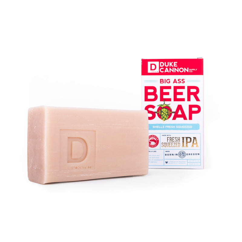 Duke Cannon Big Ass Beer Soap Deschutes Fresh Squeezed IPA