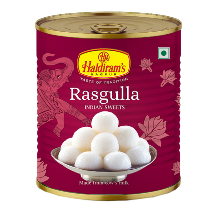 Haldiram Rasgulla - 2.2 lbs (1 KG)