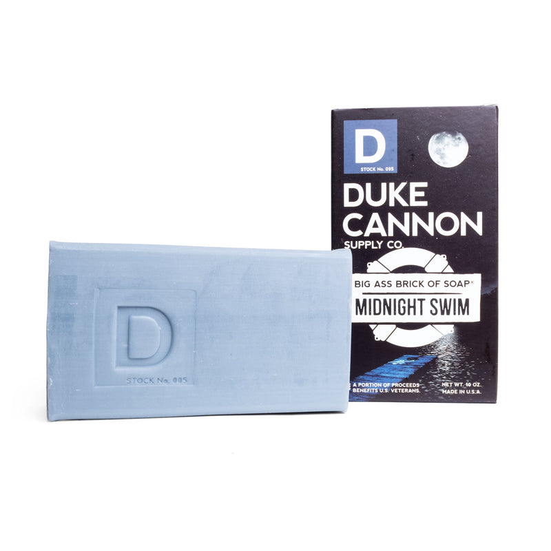Duke Cannon Big Ass Brick of Soap Midnight Swim 10 Ounces