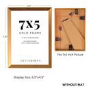Decorebay Home 10-Pack Photo Frames with Two 10x8, Four 7x5, Four 6x4 Pictures