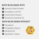 Barefoot Venus Therapeutic Mustard Bath Soak Essential Oil Bath Bliss - 3 Ounces