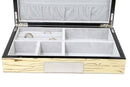 Decorebay Cufflink Case & Ring Storage Organizer for Men - Open