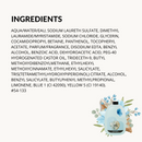 Fruits and Passion Ocean Flower Hand Wash Refill-Ingredients