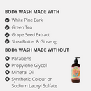 Barefoot Venus Coconut Kiss Creamy Cleansing Wash and Body Cream Bundle