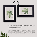 Decorebay Home 7x5 MDF Wood Picture Photo Frame (Black)