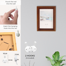 Decorebay Home 7x5 Solid Wood Picture Photo Frame (Brown)