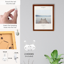 Decorebay Home 11x14 Solid Wood Picture Photo Frame (Brown)