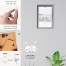 Decorebay Home 6x4 Aluminum Picture Photo Frame (Silver)