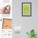 Decorebay Home 6x4 Inch Flat Aluminum Picture Photo Frame (Black)