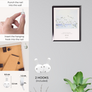 Decorebay Home 10x8 Aluminum Picture Photo Frame (Black)