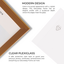 Decorebay Home 10-Pack Photo Frames with Two 10x8, Four 7x5, Four 6x4 Pictures