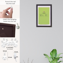 Decorebay Home 6x4 Inch Flat Aluminum Picture Photo Frame (Black)