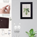 Decorebay Home 7x5 MDF Wood Picture Photo Frame (Black)