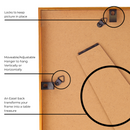 Decorebay Home 10x8 Aluminum Picture Photo Frame (Gold)