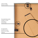 Decorebay Home 10x8 Aluminum Picture Photo Frame (Silver)